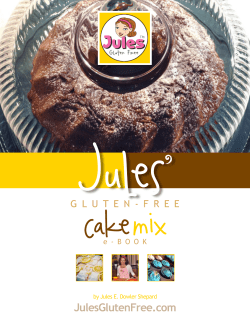 Jules’ cake  mix