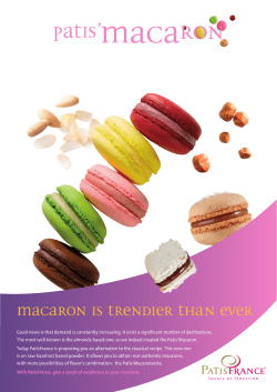 maca ron Patis’ Macaron is trendier than ever