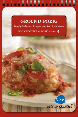 3 ground  pork: Simply Delicious Burgers and So Much More!
