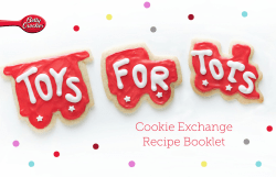 Cookie Exchange Recipe Booklet
