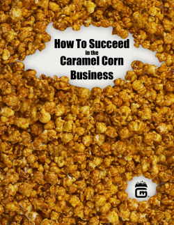 How To Succeed Caramel Corn Business in the