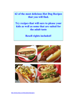 62 of the most delicious Hot Dog Recipes