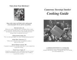 Cooking Guide Camerons Stovetop Smoker Notes from Your Kitchens!