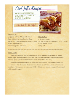 Click here for the recipe! Crusted Copper River Salmon i