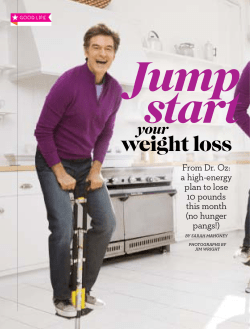 Jump start weight loss your