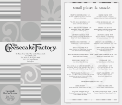 small plates snacks &amp;