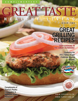 GREAT TASTE GREAT GRILLING RECIPES