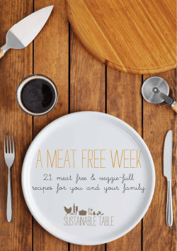 a meat free week 21 meat free &amp; veggie-full 1