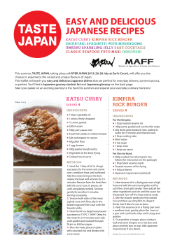 EASY AND DELICIOUS JAPANESE RECIPES Katsu Curry