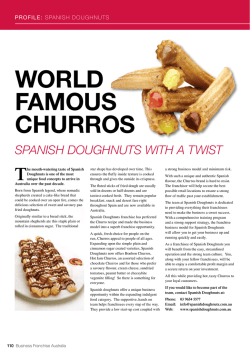 WORLD FAMOUS CHURROS T