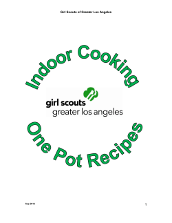 1 Girl Scouts of Greater Los Angeles  Sep 2012