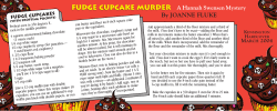 FUDGE CUPCAKE MURDER A Hannah Swensen Mystery By JOANNE FLUKE S