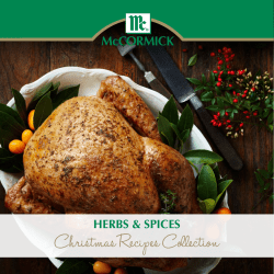 Christmas Recipes Collection HERBS &amp; SPICES