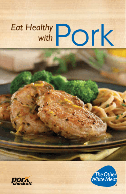 Pork Eat Healthy with