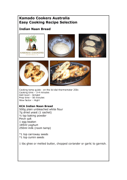 Kamado Cookers Australia Easy Cooking Recipe Selection Indian Naan Bread