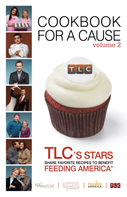 TLC Cookbook For A CAuSe ’s sTars