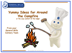 Yummy Ideas for Around the Campfire From your General Mills
