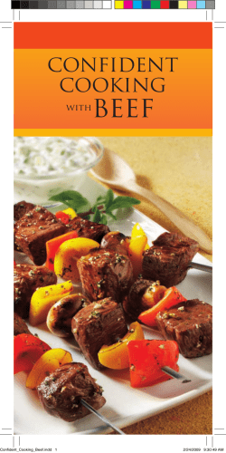 BEEF CONFIDENT COOKING with