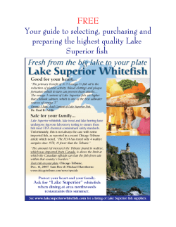 FREE Your guide to selecting, purchasing and preparing the highest quality Lake