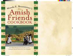 200 Hearty Recipes from Amish Country Amish_Friends_Cover.indd   1