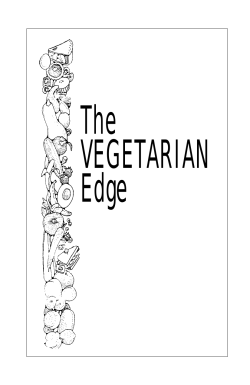 The VEGETARIAN Edge