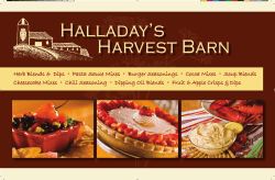 Halladay’s Harvest Barn