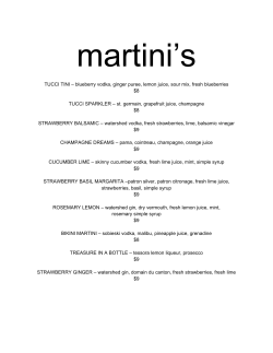 martini’s