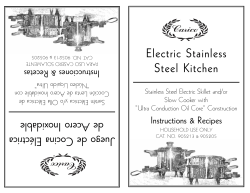 Electric Stainless Steel Kitchen de Acero Inoxidable Juego de Cocina Eléctrica