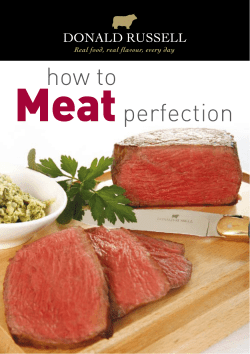 Meat  how to perfection