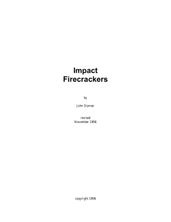 Impact Firecrackers  by