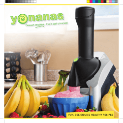 s just yonanas! Dessert anytime...that’ FUN, DELICIOUS &amp; HEALTHY RECIPES