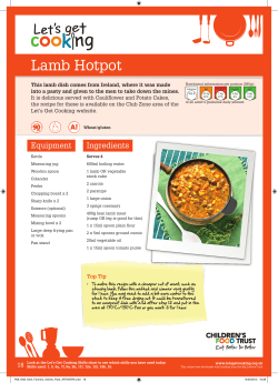 Lamb Hotpot