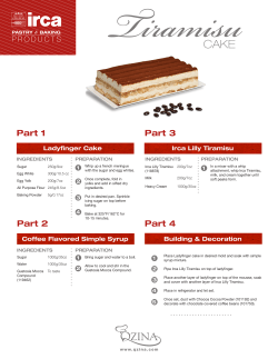 Tiramisu CAKE Part 1 Part 3