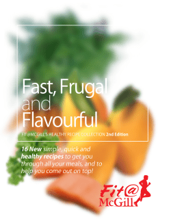 Fast, Frugal and Flavourful 16 New