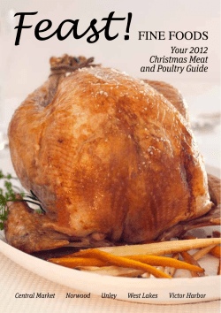 Your 2012 Christmas Meat and Poultry Guide