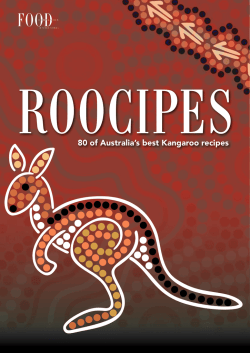 ROOCIPES 80 of Australia&rsquo;s best Kangaroo recipes