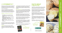 FIBERHUSK FACTS ABOUT ®