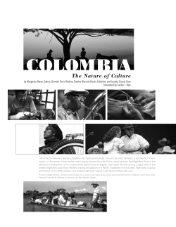 COLOMBIA The Nature of Culture