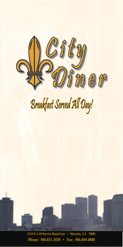 Breakfast Served All Day!