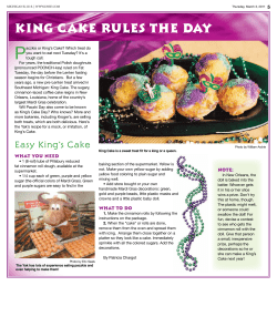 P KING CAKE RULES THE DAY 5