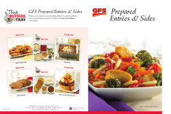 Prepared Entrées &amp; Sides GFS Prepared Entrées &amp; Sides