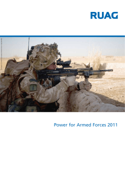 Power for Armed Forces 2011 Copyright/MOD own Br