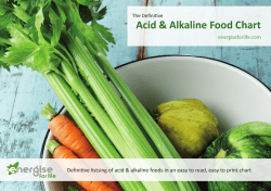 Acid &amp; Alkaline Food Chart The Definitive energiseforlife.com