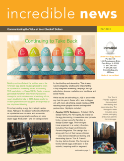 incredible news Continuing to Take Back American Egg Board