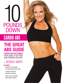 CARDIO ABS THE GREAT ABS GUIDE JESSICA SMITH
