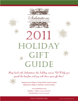 2011 holiday gift guide