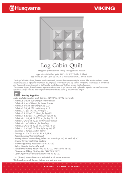 Log Cabin Quilt