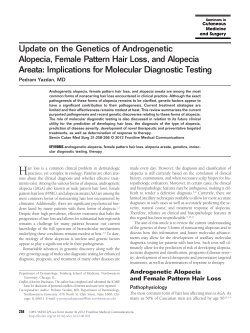 Update on the Genetics of Androgenetic