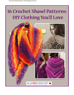 16 Crochet Shawl Patterns: DIY Clothing You’ll Love