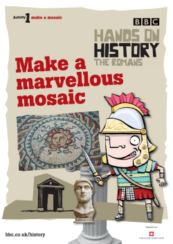 Make a marvellous mosaic 1